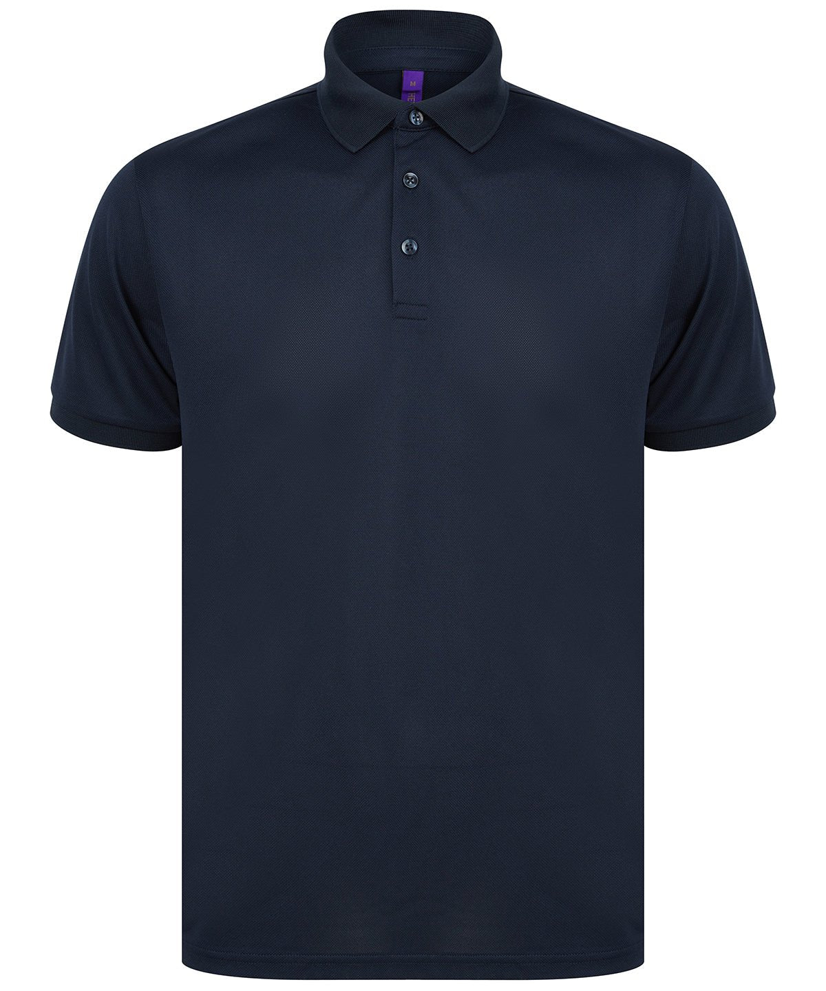 HB465: Mens Recycled Polyester Polo Mens Polos Henbury Navy XS