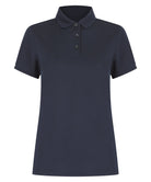 HB466: Womens Recycled Polyester Polo Womens Polos Henbury Navy XS