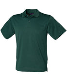 HB475: Coolplus Mens Polo Shirt Mens Polos Henbury Bottle Green XS