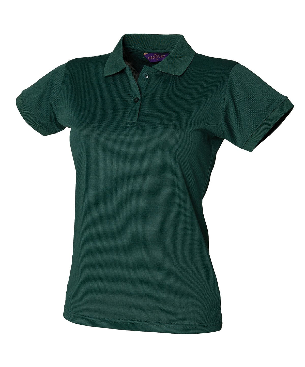 HB476: Womens Coolplus Polo Shirt Womens Polos Henbury Bottle Green XS