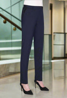 Hempel Women's Slim Leg Suit Trouser Ladies Suit Trouser Brook Taverner Navy 4 Short (27")