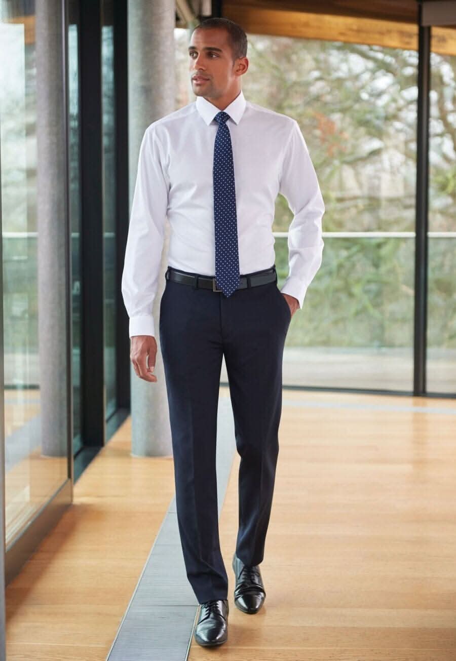 Holbeck Mens Slim Fit Trouser Mens Suit Trouser Brook Taverner