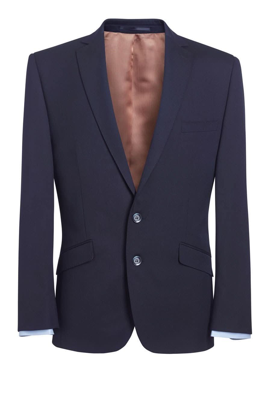 Holbeck Slim Fit Mens Suit Jacket Mens Suit Jacket Brook Taverner Navy 34" Short