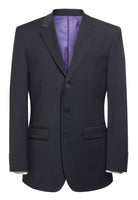 Imola Mens Classic Fit Suit Jacket Mens Suit Jacket Brook Taverner Charcoal 36 Short