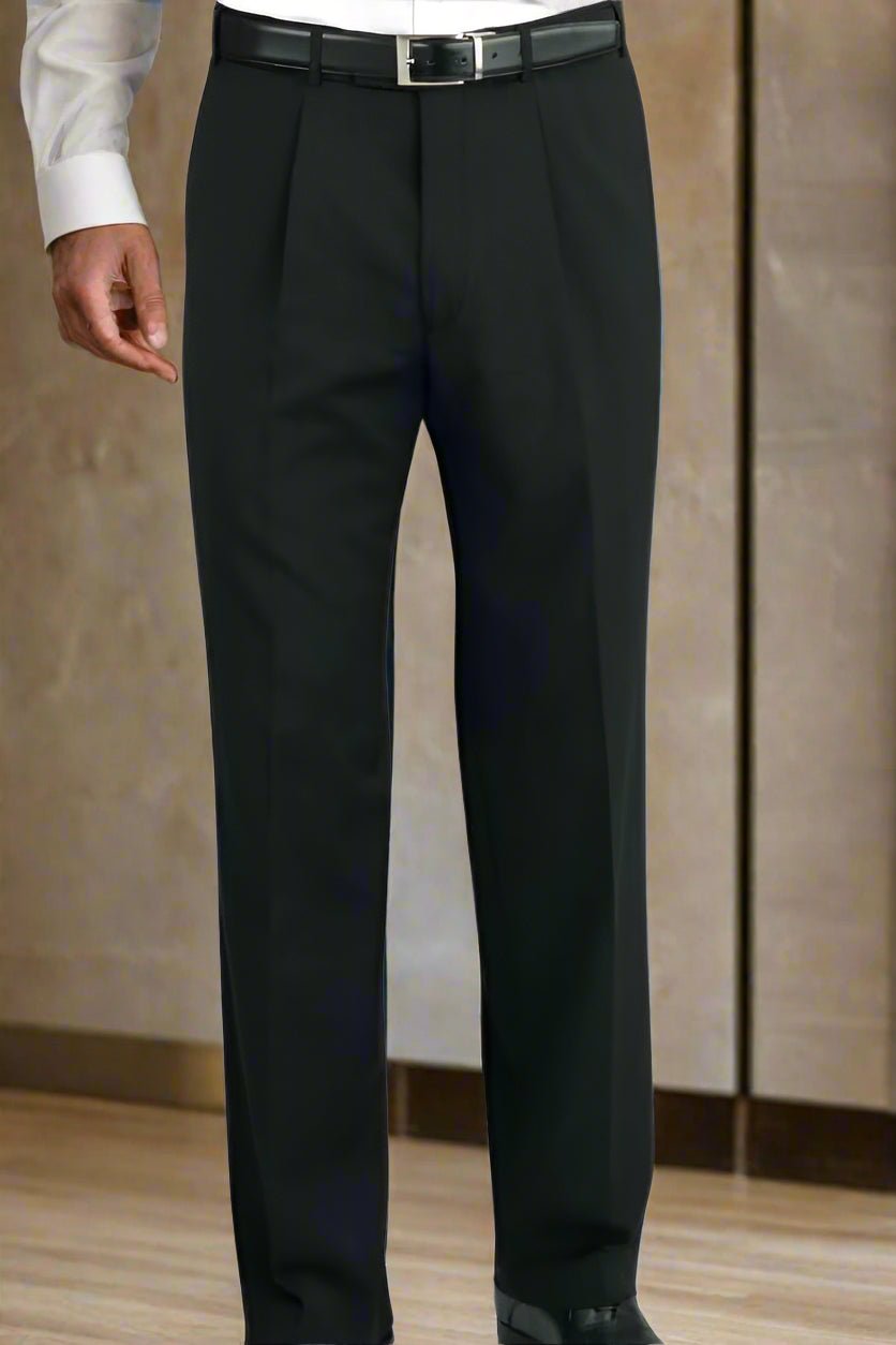 Imola Single Pleat Mens Trouser – The Staff Uniform Company