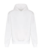 JH120: Unisex Signature Heavyweight Hoodie Mens Hoodies AWDis Just Hoods Arctic White XS