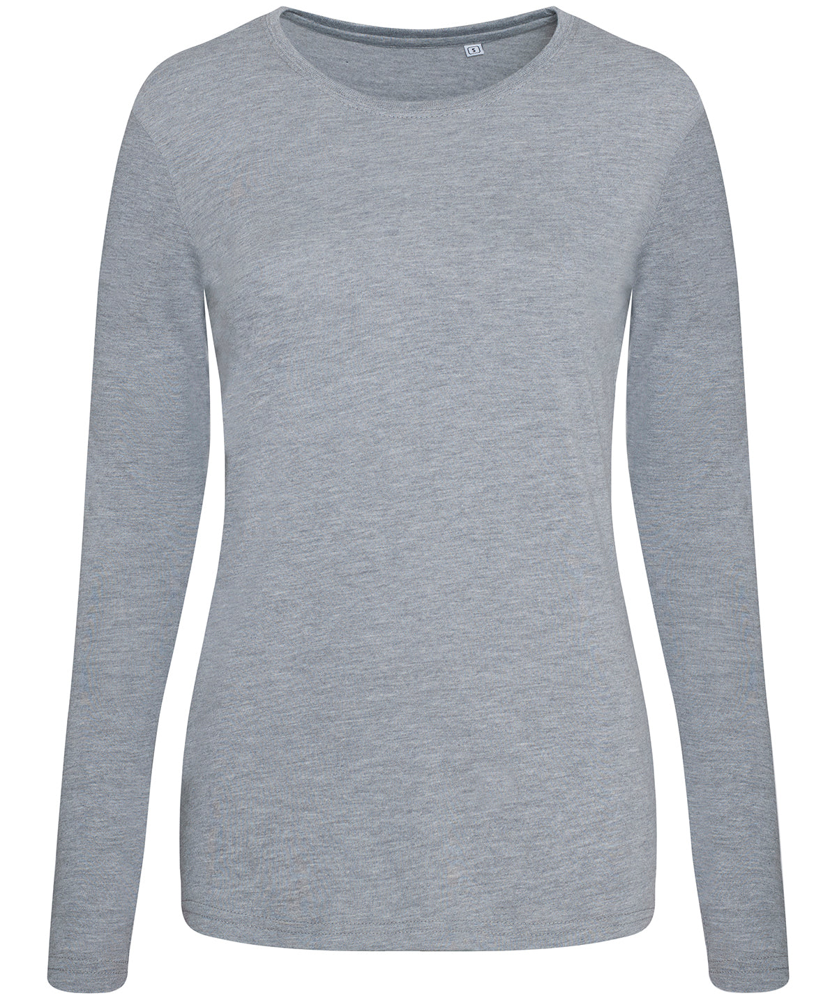 JT02F: Womens L/S Triblend Tee Womens T-Shirts AWDis Just T's Heather Grey XS