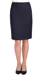 Juliet Women's Straight Skirt Skirts Brook Taverner Navy 4 Regular