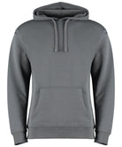 KK333: Unisex Regular Fit Hoodie Mens Hoodies Kustom Kit Dark Grey XXS