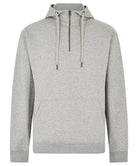 KK336: Regular Fit 1/4 Zip Hoodie Mens Hoodies Kustom Kit Heather Grey XS