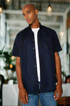 KK350: Mens Oxford Shirt Mens Short Sleeve Shirts Kustom Kit