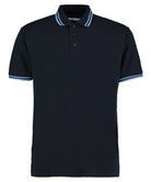 KK409: Classic Fit Tipped Collar Polo Mens Polos Kustom Kit