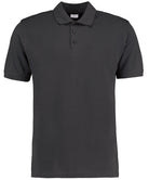 KK413: Klassic Slim Fit Superwash 60 Polo Mens Polos Kustom Kit Graphite XXS