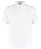 KK444: Cooltex Plus Pique Polo Mens Polos Kustom Kit White XS