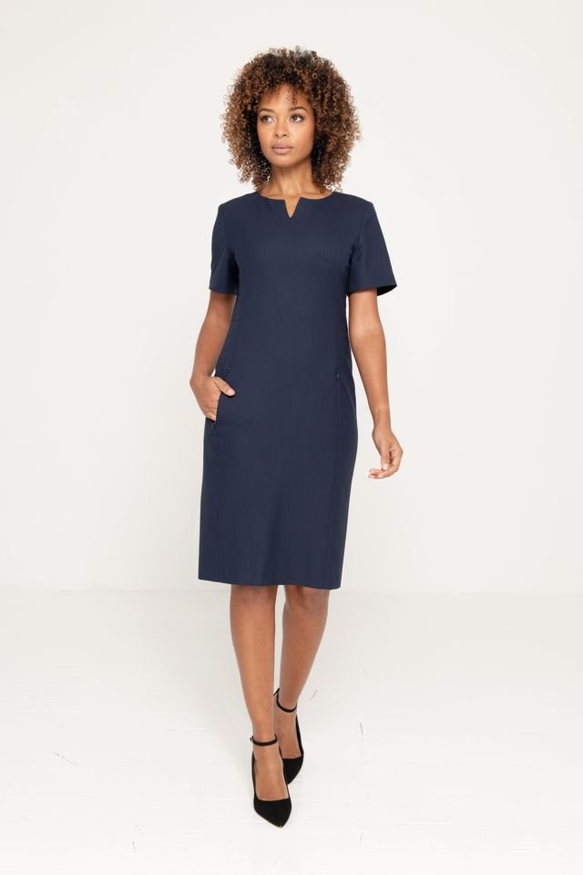 Leonarda Zip Pocket Dress Dresses Clubclass