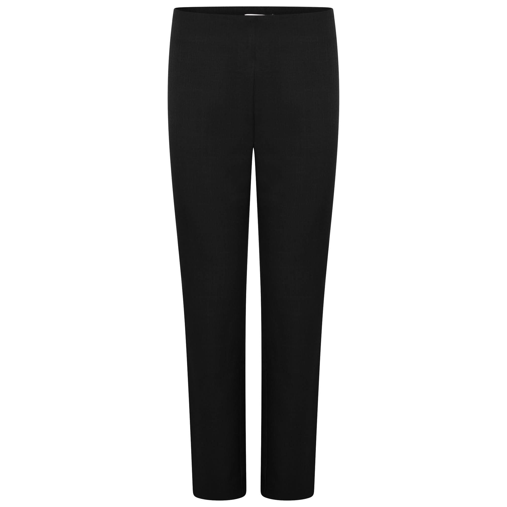 Lili Straight Leg Trouser - Long Length Salon & Spa Trousers La Beeby Black 6