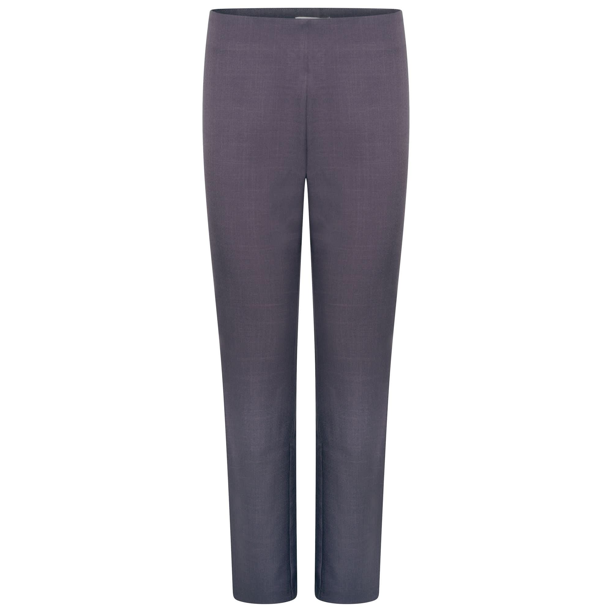 Lili Straight Leg Trouser - Short Length Salon & Spa Trousers La Beeby Grey 6