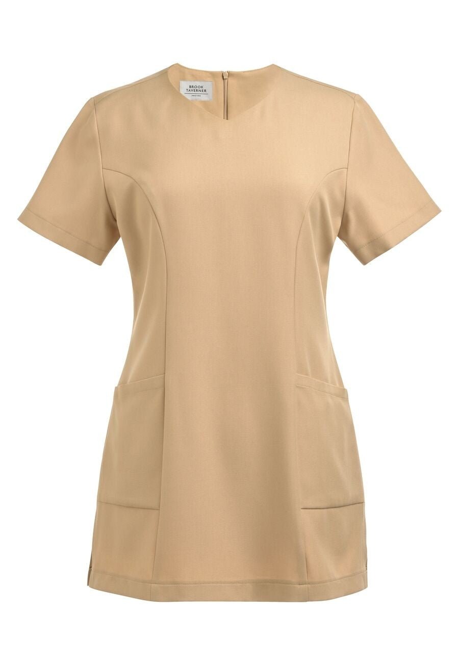 Lockhart V-Neck Tunic Housekeeping Brook Taverner Sand 6