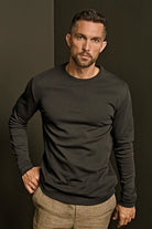 Long Sleeve Interlock Tee Men T-Shirts Tee Jays