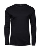 Long Sleeve Interlock Tee Men T-Shirts Tee Jays Black S