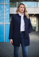 Louise Women's Waterproof Mac Womens Coats Brook Taverner Navy 6