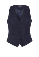 Luna Women's Waistcoat Ladies Waistcoat Brook Taverner Navy XS