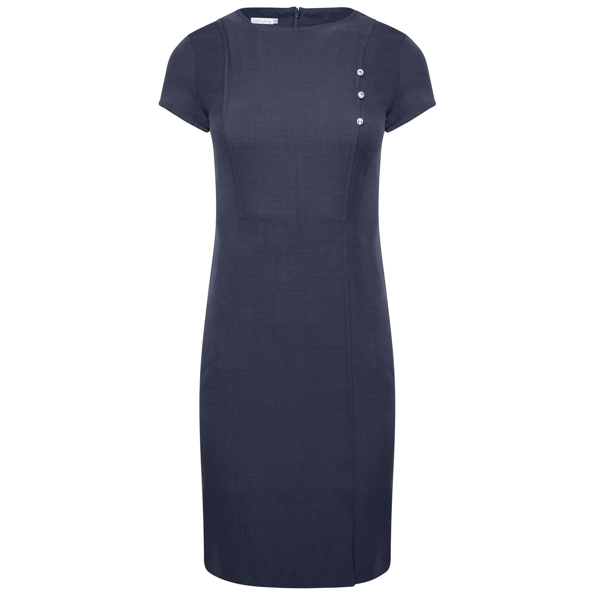 princess polly baby blue dress Dark Blue Evening Dress from Satin XXXL / Dark Blue / Stretchy main image 1