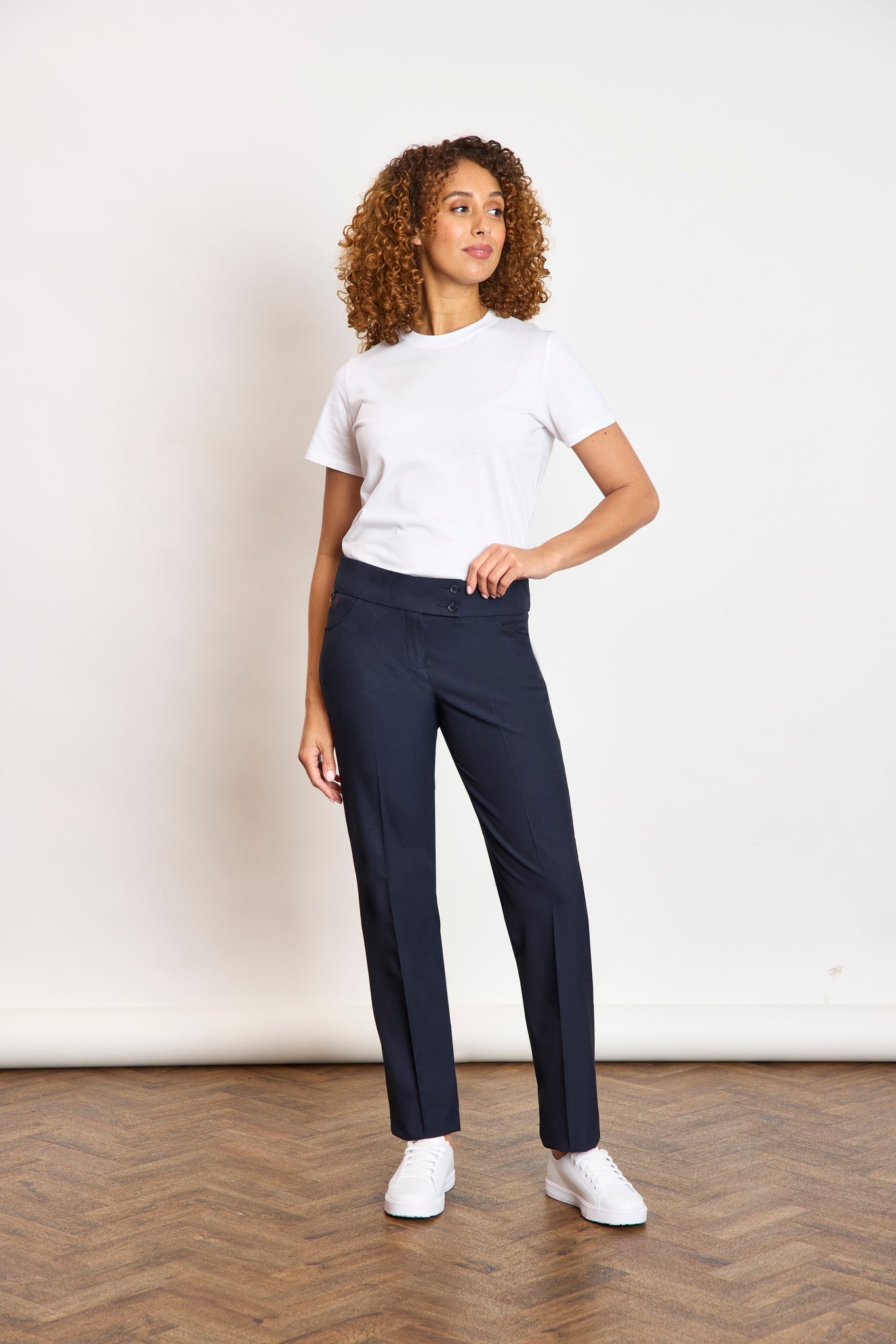 Maidavale Women's Narrow Leg Suit Trousers Ladies Suit Trouser Clubclass