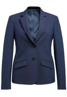 Margot Women's Tailored Fit Suit Jacket Ladies Suit Jacket Brook Taverner Denim 6 Short