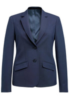 2390: Margot Tailored Fit Ladies Suit Jacket Ladies Suit Jacket Brook Taverner Denim 6 Short