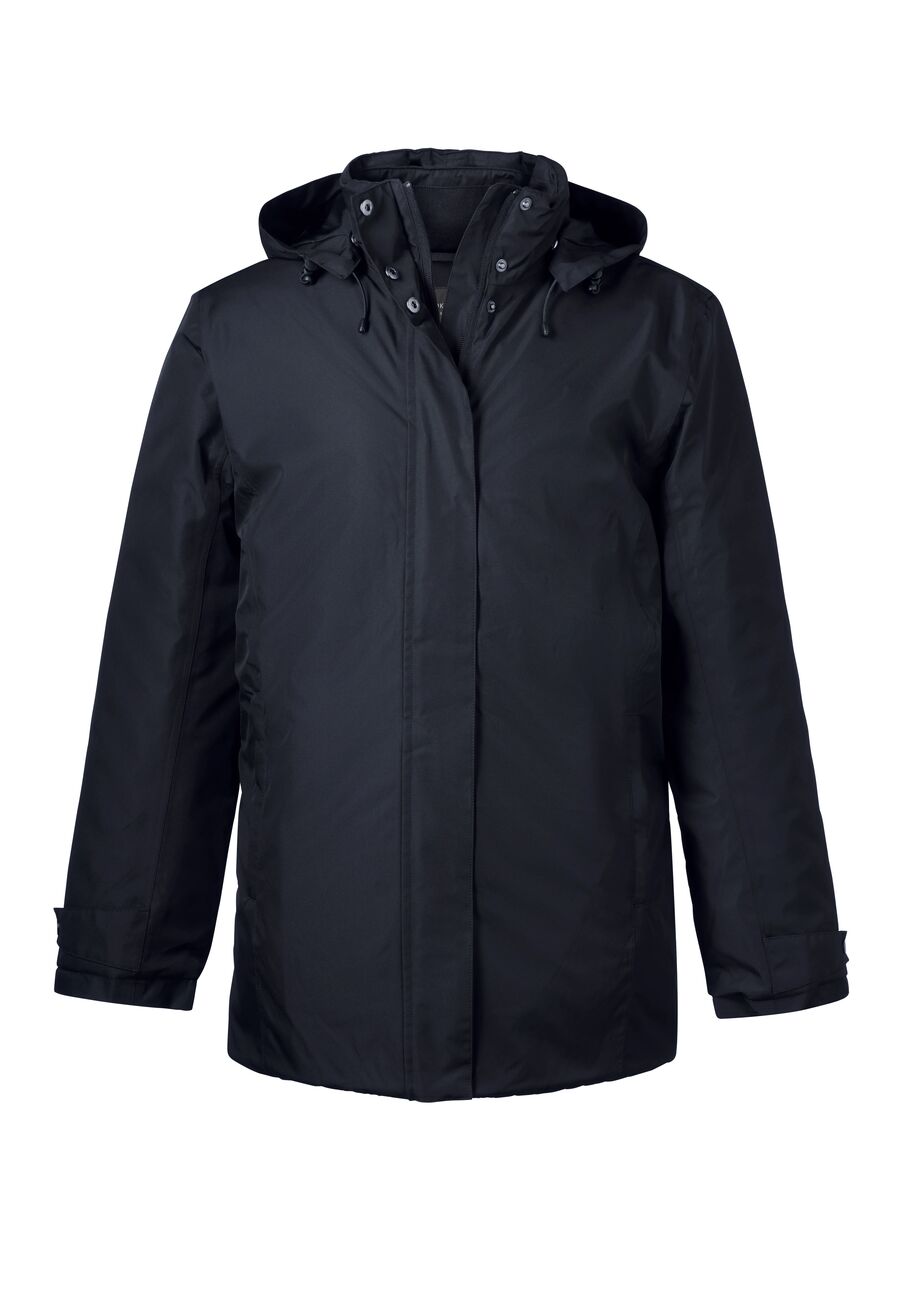 Midland Mens Padded Raincoat Rain Coats Brook Taverner Navy 36