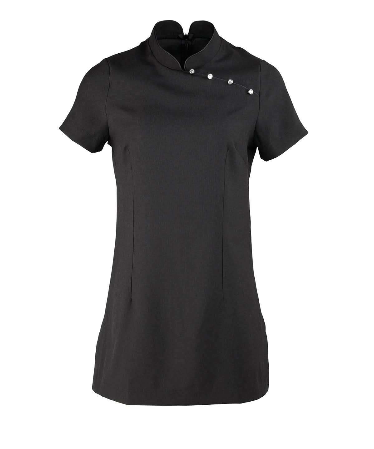 Mika Mandarin Collar Beauty Tunic – The Staff Uniform Company