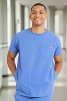 Miles Mens "Simki" Scrub Top Scrubs Behrens