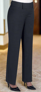 Miranda Women's Parallel Leg Suit Trouser Ladies Suit Trouser Brook Taverner Charcoal 6 Short