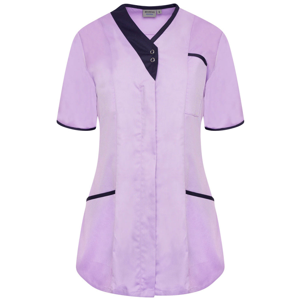 NALT - Asymmetric Tunic - Purples - The Staff Uniform Company