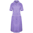 NCLD - Lilac Healthcare Dress (White Trim) Healthcare Dress Behrens Lilac 6 Short