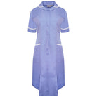 NCLD - Metro Blue Healthcare Dress (White Trim) Healthcare Dress Behrens Metro Blue 6 Short