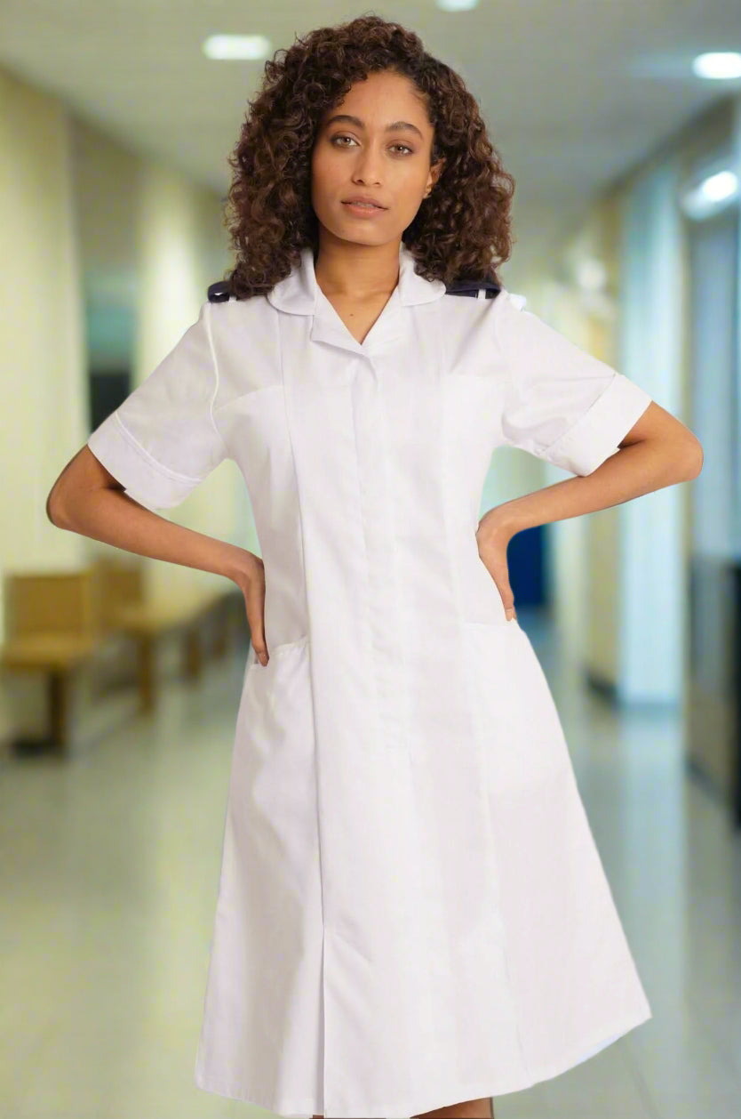 White nurse dress store