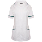 Revere Collar Tunic Behrens White/Bottle Trim 6