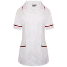 Revere Collar Tunic Behrens White/Maroon Trim 6
