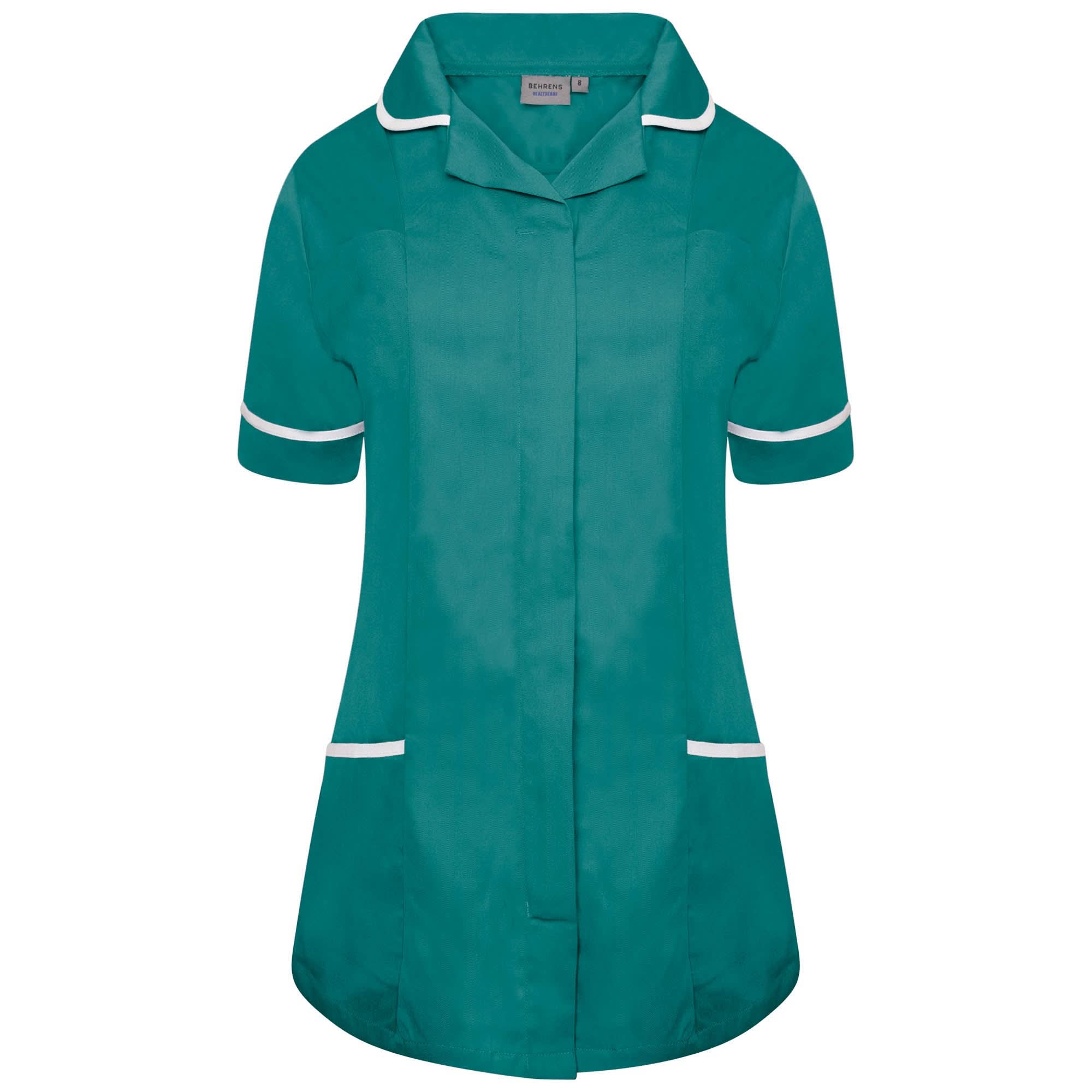 NCLT - Round Collar Tunic (Greens) Behrens