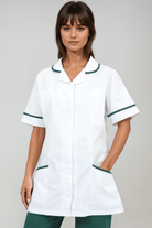 NCLTPS Ladies Round Collar Tunic (Whites) Ladies Healthcare Tunic Behrens