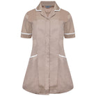 NCLTPSM - Ladies Maternity Tunic (Colours) Behrens Biscuit/White 6