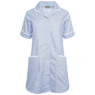 NCLTPSM - Ladies Maternity Tunic (Stripes) Behrens Blue/White Stripe 6