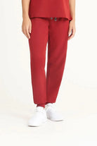 Neo Ladies "Simki" Jogger Scrub Trouser Scrubs Behrens Burgundy XS