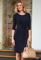 Neptune Women's Round Neck Dress Dresses Brook Taverner