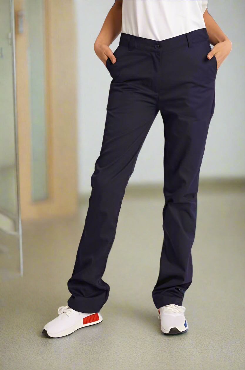 NLSPCT - Ladies Healthcare Trouser - Navy Healthcare Trouser The Staff Uniform Company