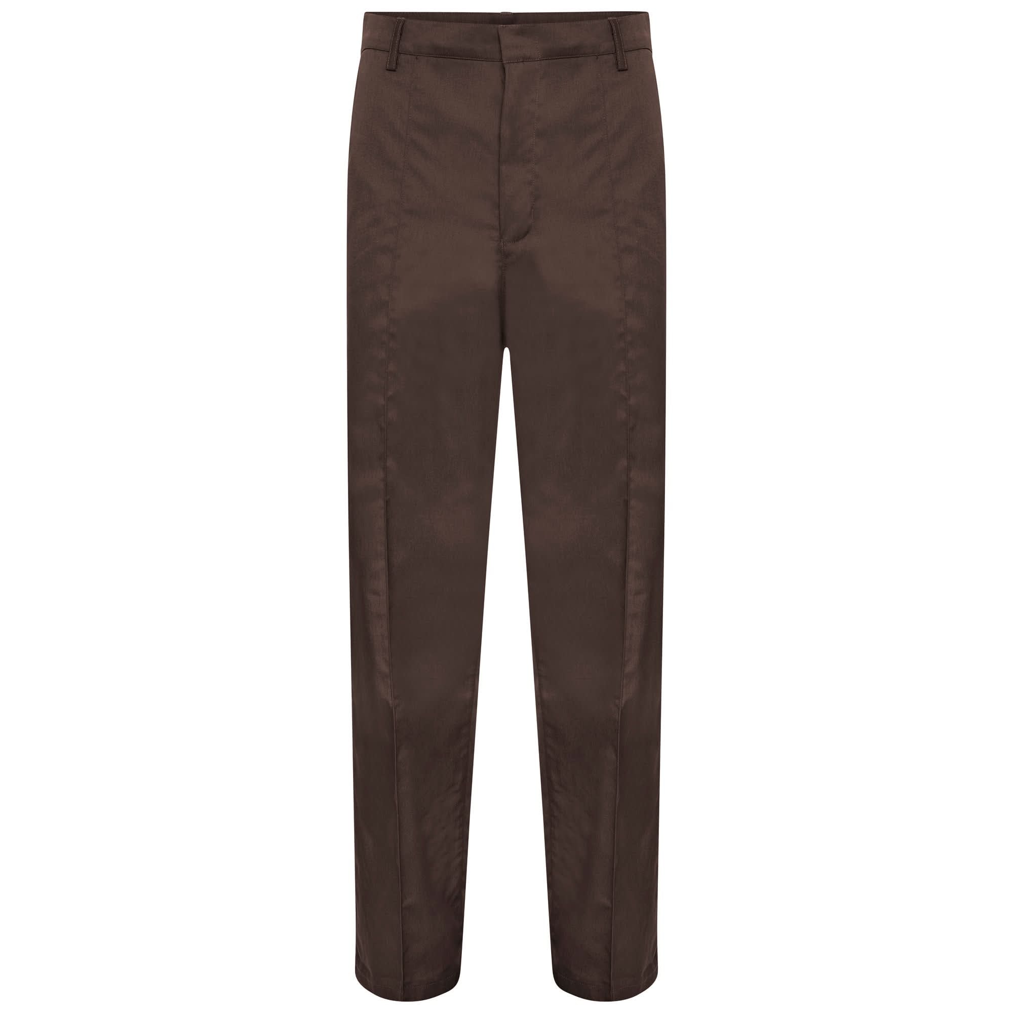 NMPCTP - Mens Healthcare Trouser - Brown Healthcare Trouser Behrens 28" Regular