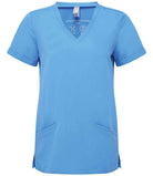 Onna Ladies "Invincible" Scrub Tunic Scrubs Onna by Premier Ceil Blue XS