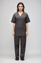 NSTP Unisex Smart Scrub Tunic Unisex Scrub Top Behrens